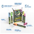 thumbnail image 2 of Crafty Croc Liquid Chalk Markers, Multi-Pack of Vibrant Neon Colors, 10-Pack, 2 of 6