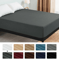 thumbnail image 1 of Subrtex Fitted Bed Sheets Premium Microfiber, Breathable, Soft-Wrinkle, Fade & Stain Resistant Mattress Cover, 1 of 6