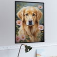 thumbnail image 4 of Golden Retriever With Flower Oil Painting 1000 pcs puzzles for adults,Puzzle for Dog Lovers to Enjoy and Relax,Gift for Christmas,Wooden, 4 of 8