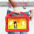 thumbnail image 4 of Allytechgroup Kids Case for Onn 7 Inch Tablet 2024 (Model:100135924), Onn 7 2024 Case with Shoulder Strap, Shockproof Protective Cover with Handle Stand for Onn 7 Inch Tablet Case 2024, Red, 4 of 6