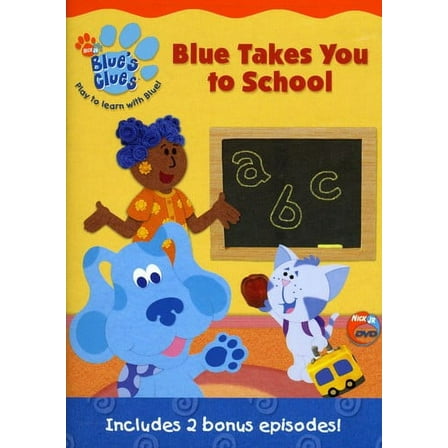 Blue's Clues: Blue Takes You to School (DVD), Nickelodeon, Kids & Family