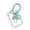 D, variant on Transparent Star Photocard Holder Keychain Cute Photo Card Protector For Bus Student ID And Collectible Cards
