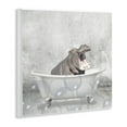 thumbnail image 3 of Stupell Industries Baby Hippo Bath Time Cute Animal Design Wall Plaque by Kim Allen, 3 of 5