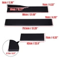 thumbnail image 2 of For INFINITI Q50 2014-2024 Models, Gloss Black Side Skirts Rocker Panel & Front Splitter Lip Kit, Side Sill Cover Trim, 2 of 8
