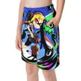 thumbnail image 2 of Splatoon Boys Swim Trunks Quick Dry Swimwear Surfing Bathing Suit Drawstring Elastic Waist With Mesh Lining, 2 of 7