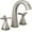 Brilliance Stainless, variant on Delta 357756-Mpu-Dst Stryke 1.2 GPM Widespread Bathroom Faucet - Black