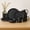 Black, variant on 12 Piece Stoneware Dinnerware Sets With Mugs Microwave And Dishwasher Safe Stackable Matte Glaze Kitchenware