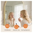 thumbnail image 2 of 20x30 Arched Bathroom Mirror, Metal Framed Wall Mirror for Bathroom, Vintage Over Sink Mirror for Vanity, Shatterproof Glass Decorative Mirror, 2 of 5