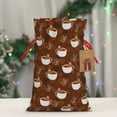 thumbnail image 5 of Honeii Sloths Need More Coffee Print Small Burlap Bags,Christmas Drawstring Treat Bags Gift Bags Reusable Candy Goodie Wrapping Bags for Holiday Party Favors Supplies -Small, 5 of 9