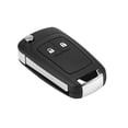 thumbnail image 2 of Cubierta De La Carcasa De La Llave, Llavero Del Coche, Caja Del Llavero Del Coche, Carcasa Plegable De 2 Botones Para Control Remoto, 2 of 7