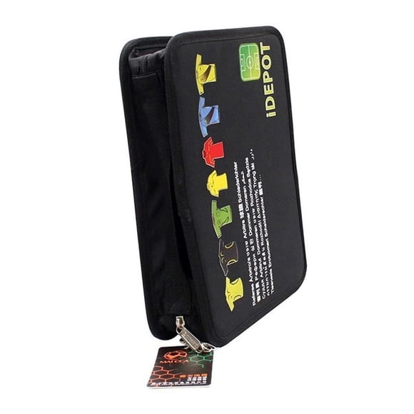 S SERENABLE Soccer Referee Accessory Bag Referee Equipment for Hand Flag Referee Whistle 2.7inx11.9inx8.3in