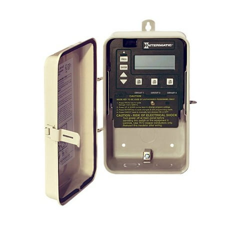 Intermatic PE153 Digital Time Clock In Type 3R Metal Enclosure