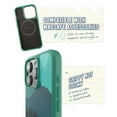thumbnail image 5 of Smartish iPhone 15 Pro Slim Case - Gripmunk Compatible with MagSafe [Lightweight + Protective] Thin Grip Cover with Microfiber Lining - Moving Mountains, 5 of 6
