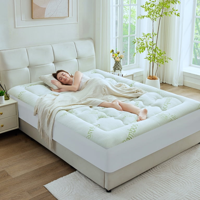 Bamboo Viscose Mattress Pad Twin Cooling Topper photo 8