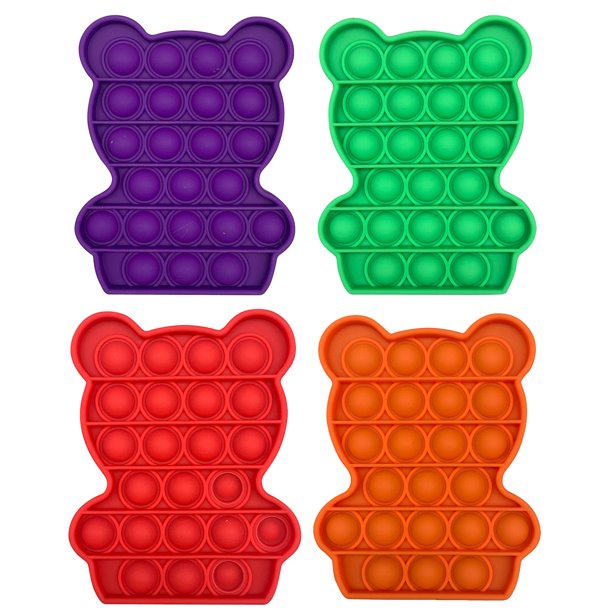Bescita Push Pop Bubble Sensory Fidget Toy Autism Special Needs Anxiety Stress Reliever Silicone Stress Reliever Toy Squeeze Sensory Toy Walmart Com Walmart Com