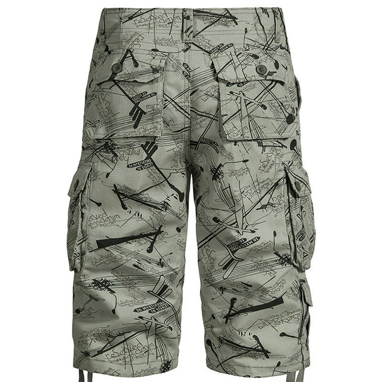 Xihbxyly Mens Shorts Cargo Shorts for Men, Cargo Shorts for Men