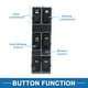 thumbnail image 3 of Interruptor de ventana eléctrica Unique Bargains No.935702S1509P para el lado del conductor delantero izquierdo para Hyundai Tucson 2010-2015 Negro, 3 of 7