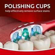 Colgate 360 Advanced Whitening Toothbrush Pack, Soft Adult Toothbrushes, 2 Pack