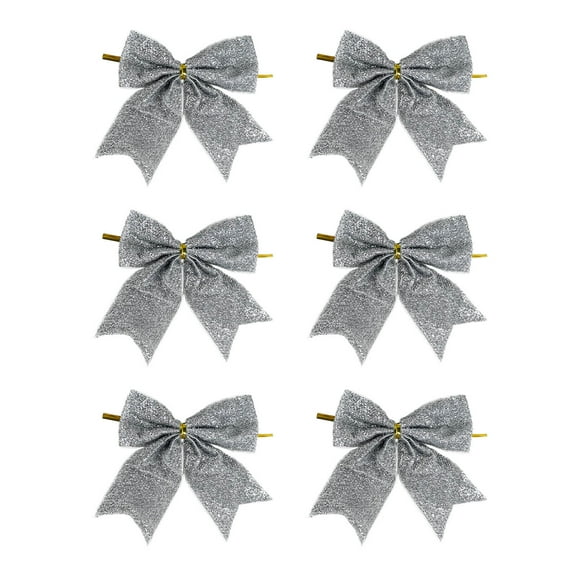 Cheapark 6-Piece 3.5 Inch Mini Christmas Tree Ornaments - Hanging Decor for Xmas Tree, Festive Accent for Holiday Home