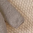 thumbnail image 4 of Jalioing Newborn Baby Fuzzy Snowsuit Cute Solid Color Long Sleeve Zipper Rompers Winter Thermal Fleece Jumpsuit, 4 of 9