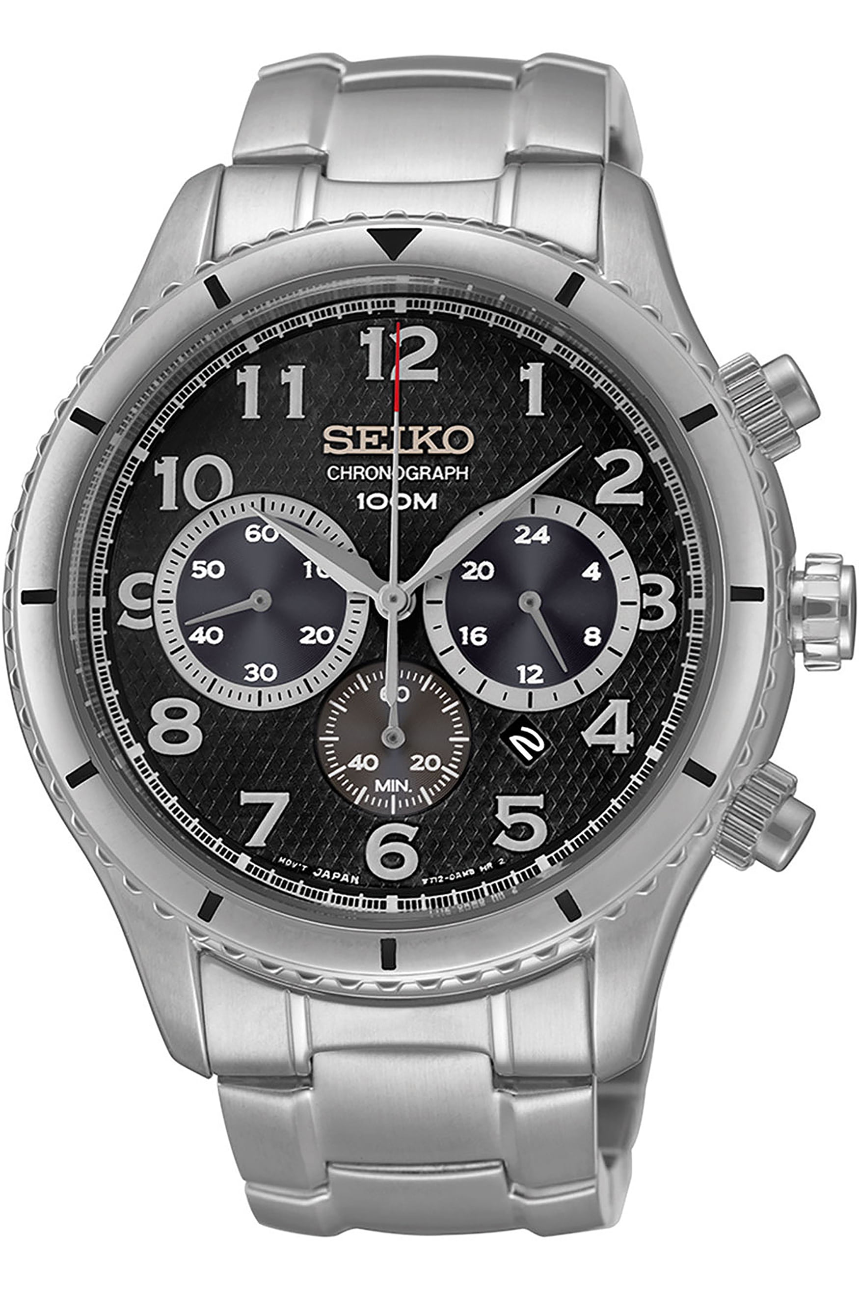 Seiko Men's SRW037P1, steel case and bracelert,date, - Walmart.com