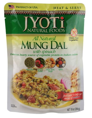 Jyoti All Natural Mung Dal with Spinach 10 Ounce by Jyoti
