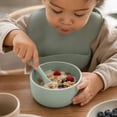 thumbnail image 6 of Silicone Round Bowls, 4 Pack Unbreakable Serving Bowls for Cereal Snack Salad Soup Rice Meal Prep Kitchen Table Daily Dining, 6 of 7
