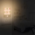 thumbnail image 2 of Yayeee LED Night Lights with Motion Detectors Auto Dusk to Dawn Light Sensors, 2 Pack, Toasts Pattern, 2 of 7