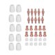 thumbnail image 3 of Kits surtidos de juntas tóricas, 800 piezas Surtido de juntas tóricas Juego surtido de juntas tóricas Arandelas de juntas de sellado optimizadas para la excelencia Jadeshay A, 3 of 8