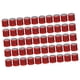 thumbnail image 2 of 150 anillos para pata de paloma de 8 mm, 2023, para identificación de loros Blanco Amarillo Rojo, 2 of 4