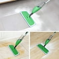 thumbnail image 6 of Eyliden Microfiber Spray Mop , 2 Washable Mop Pad for Home Kitchen Floor Cleaning Wet and Dry Easy Wring 600ml (Green), 6 of 7