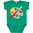 thumbnail image 3 of Inktastic Artist Palette and Brush Boys or Girls Baby Bodysuit, 3 of 5