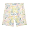 thumbnail image 4 of joogoo Pastel Tie Dye Girls Lined Shorts Bike Dance Bottoms 10Y, 4 of 7