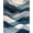 Navy, Pattern 4, variant on ODIKA 4'x6' Machine Washable Non-Slip Area Rug, Whispering Clouds Shag with Gentle Cloud like Forms High Traffic Rug, Beige, 151672