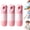 Pink*3, variant on 2-in-1 Box Cutter & Thermal Paper Eraser – Privacy Wipe Tool, Thermal Paper Correction Fluid Pen for Package Labels, Bills, Receipts