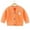 Orange, variant on Cethrio Girls Bomber Jackets Size 10-12, Cotton V Neck Casual Long Sleeve Kids Cardigans Pink