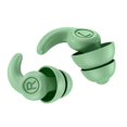 thumbnail image 1 of 1 par de tapones para los oídos impermeables con reducción de ruido para dormir y nadar (verde militar), 1 of 9