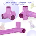 thumbnail image 4 of Almacenamiento de animales de peluche Trycooling Zoo PVC Púrpura, 4 of 6