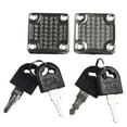 thumbnail image 5 of chengsi Cabinet Lock Stainless Steel Plated Drawer Locks with Keys Suitable for Desk Drawers Electric Cabinets and Tool Boxes, 5 of 10