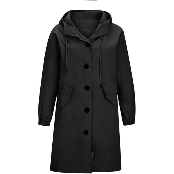 Liquidación de abrigos y chaquetas para mujer, chaqueta impermeable ligera para mujer, impermeable, cortavientos de manga larga, para escalada