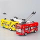 thumbnail image 4 of 1:50 Alloy Bus Model London Single Tram Bus Vehicles Car Toy with Light & Sound Collections, 4 of 5