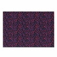 thumbnail image 1 of Jungle Cutting Board, 80s Style Vintage Leopard Skin Radiant Colors Tiger Safari, Decorative Tempered Glass Cutting and Serving Board, Small Size, Royal Blue Hot Pink, by Ambesonne, 1 of 1
