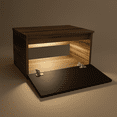 thumbnail image 3 of Esatto Mueble moderno flotante para baño con luz Antara, 3 of 9