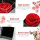thumbnail image 2 of Caja de rosas eternas con collar de flores preservadas, rosa con collar de cristal, regalos para mamá y esposa, 2 of 8