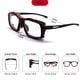 thumbnail image 4 of Gafas Deportivas Marco Lente Reemplazable Resistente Al Sudor Correa de Junta Antiimpacto Funcionalidad Deportiva de Estilo Diario, 4 of 7