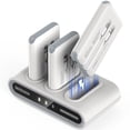 thumbnail image 1 of GOODaaa Portable Charger, 3-Pack 10000mAh Slim Power Bank Built in Cables, 3 Outputs 1 Inputs for All Mobile Devices, Charging Station Set Includes 1, 1 of 9