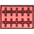thumbnail image 1 of Ahgly Company Indoor Rectangle Abstract Red Modern Area Rugs, 8' x 10', 1 of 4