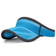thumbnail image 2 of Extended Mesh Sun Visor for Men Women, Adjustable Outdoor Sports Visor Hat, Breathable Lightweight Cap, Ideal Accessory for Cycling, Jogging, Beach, Golf and Outdoor Fitness Activities, 2 of 4