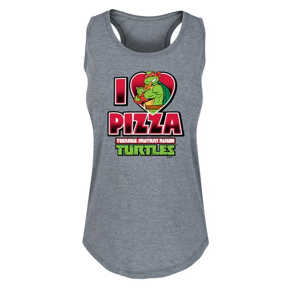 Teenage Mutant Ninja Turtles - I Love Pizza - Women's Racerback Tank Top