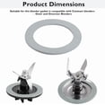 thumbnail image 3 of 8pcs Blender Gasket Sealing Ring, Compatible with Osterizer and Oster Blender Replacement Parts,Blender Gasket O-Ring Rubber Seal Ring Replacement Parts Accessories, 3 of 7